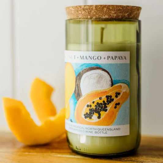 Unwined Candle Co | COCONUT + MANGO + PAPAYA