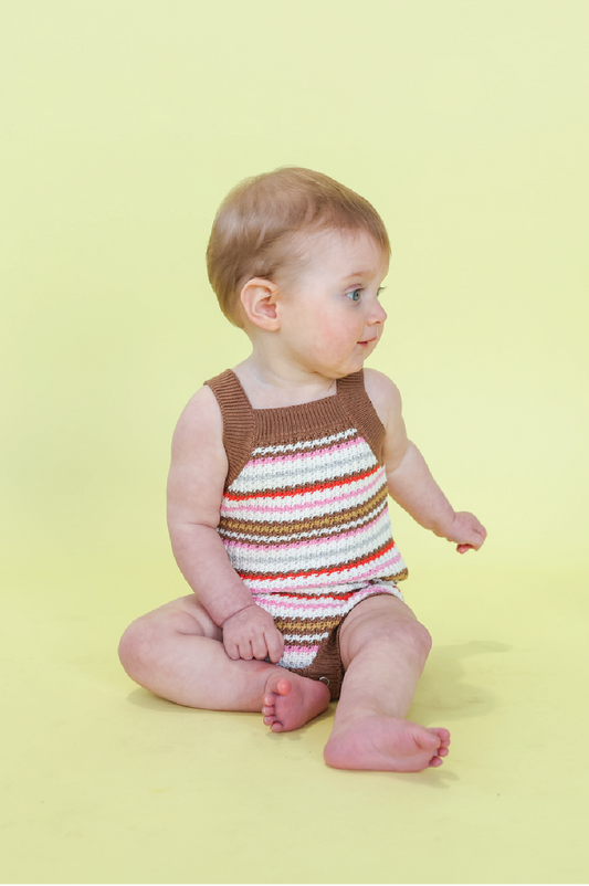 Sunshine Stripe Romper