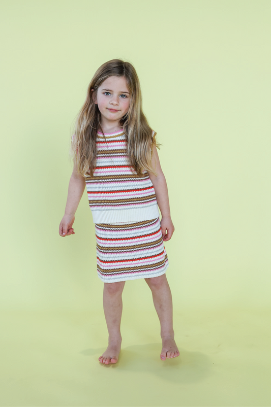 Sunshine Stripe Skirt