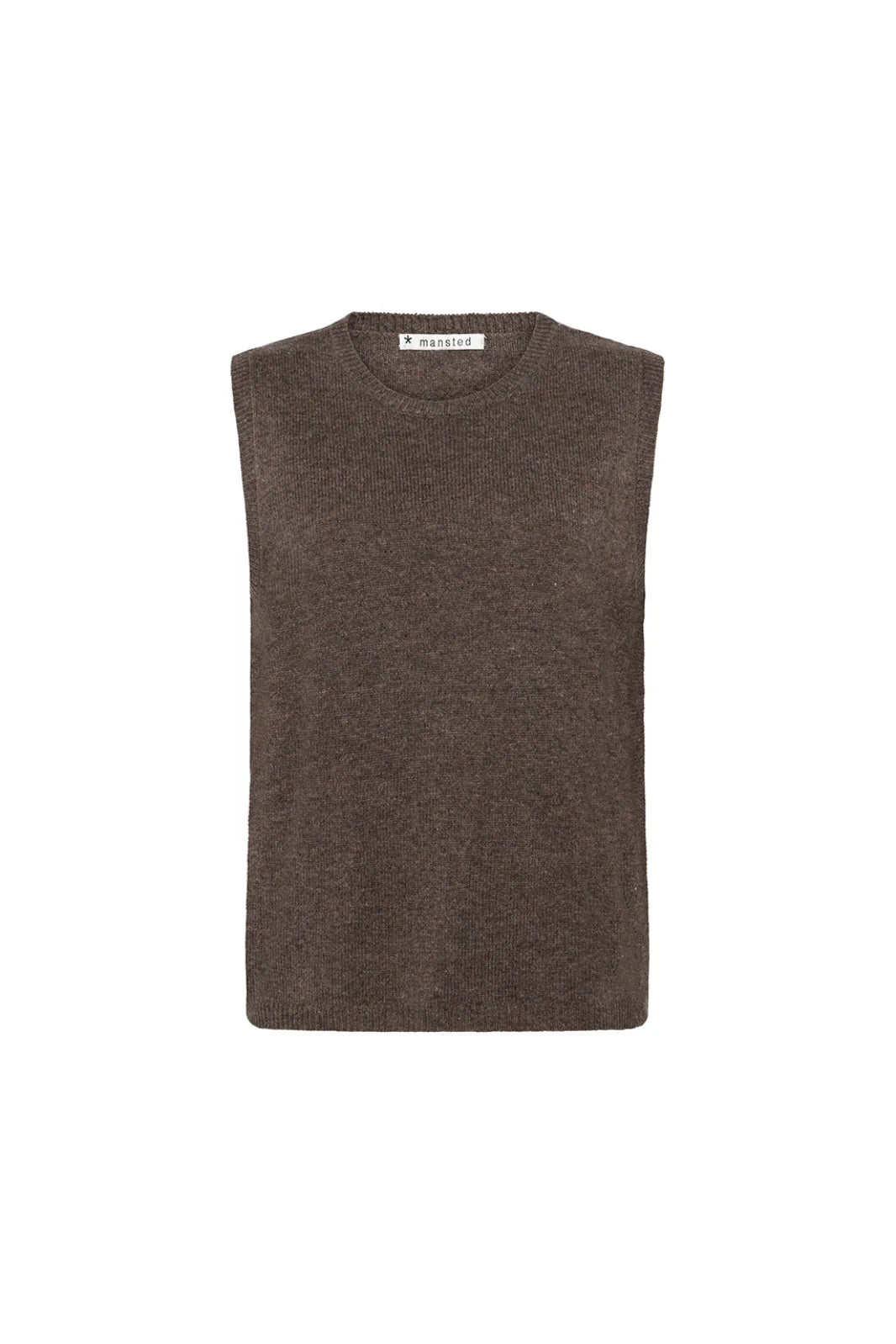 Mitos Wool Vest | Brown
