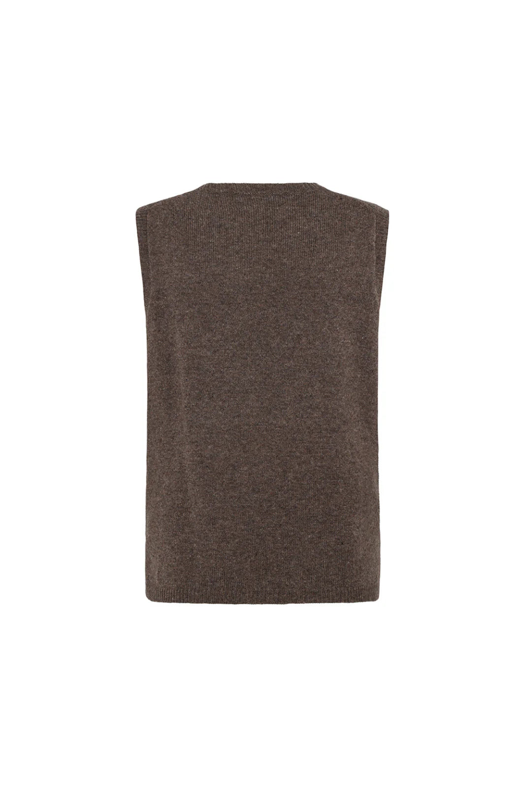Mitos Wool Vest | Brown