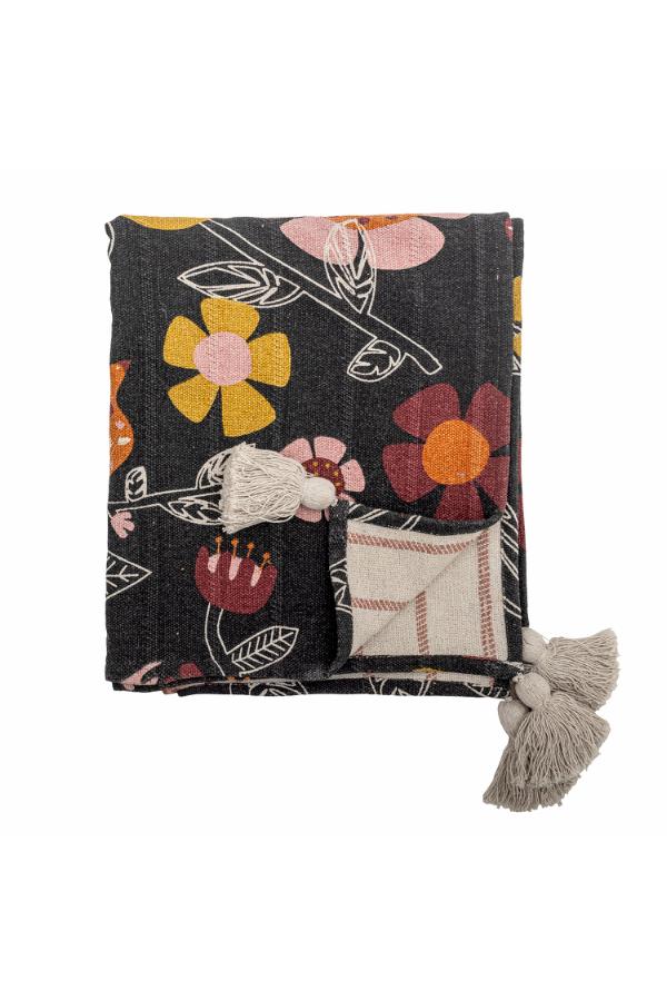 **COMING SOON** Bloomingville Recycled Cotton Vivielle Throw | Multi