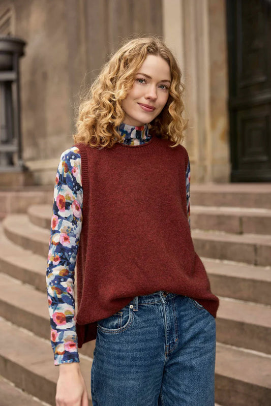 Melina Wool Long Sleeve | Print