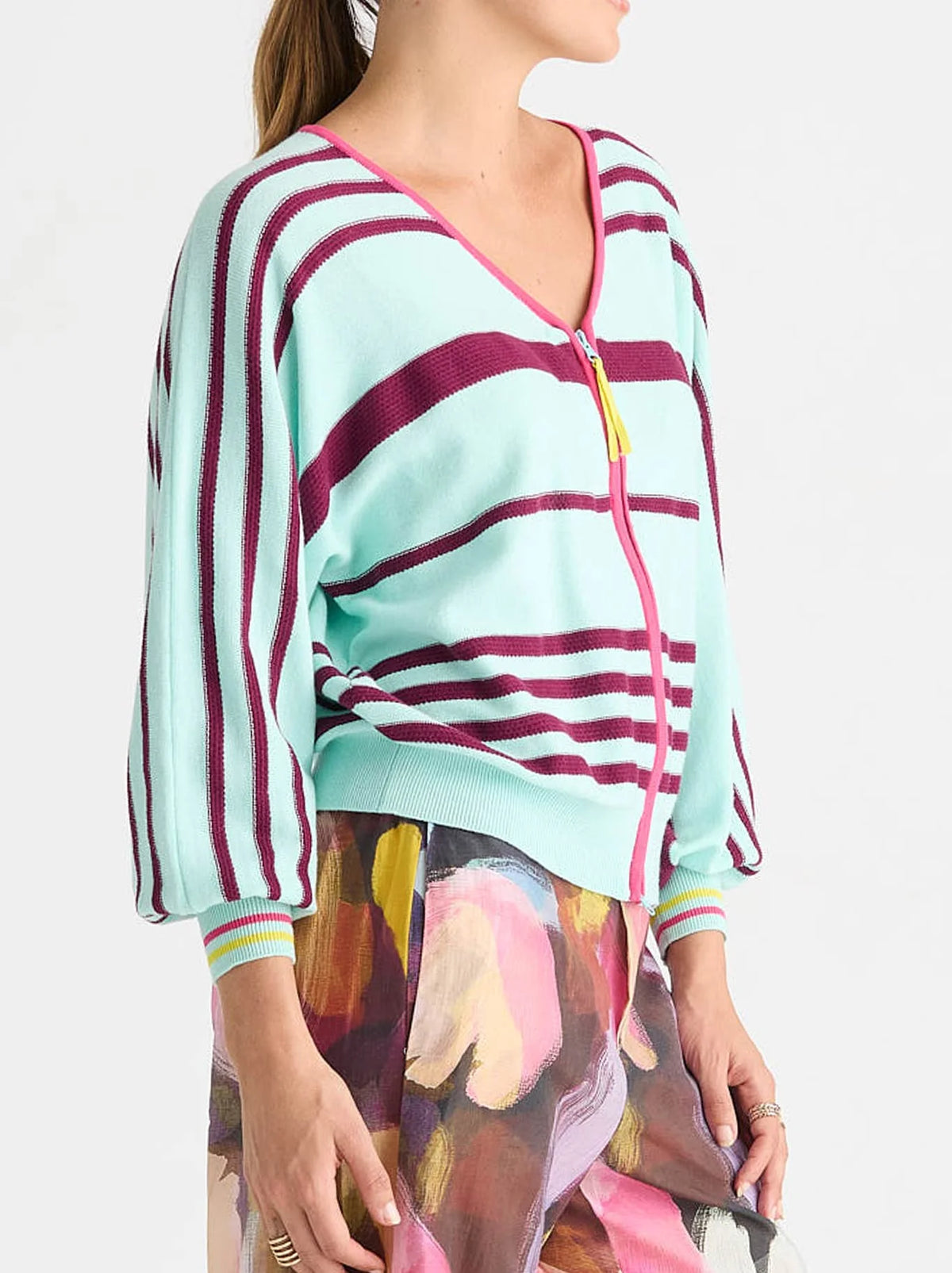 Statement Zip Cardi | Breeze