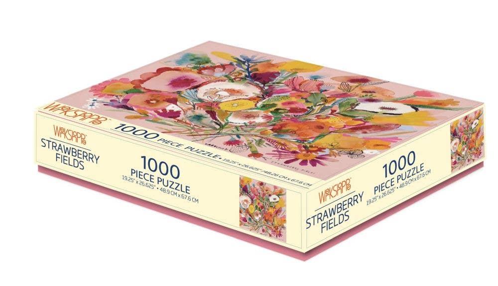 WerkShoppe 1000 Pc Puzzle – Strawberry Fields