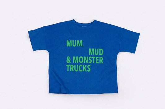 **COMING SOON** MMM TEE in BLUE/LIME