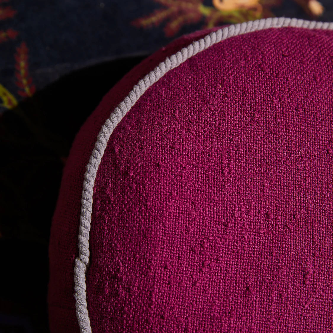 Dana Round Cushion | Plumberry