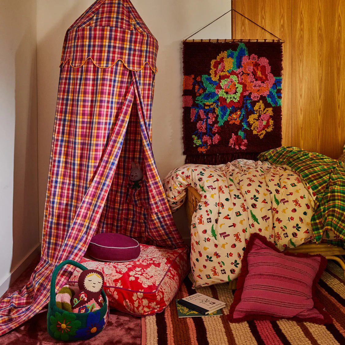 Dana Round Cushion | Plumberry