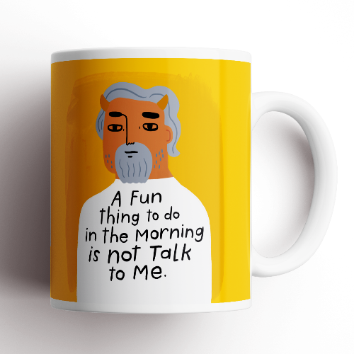 A Fun Thing To Do In The Morning | Grumpy Bastard Mug