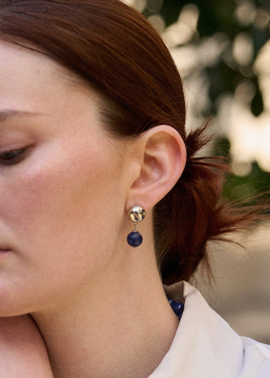 The Dua | Lapis Lazuli Earrings