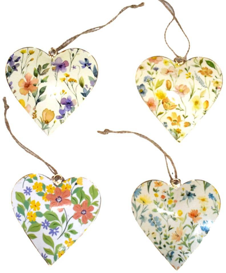 Small Floral Hearts