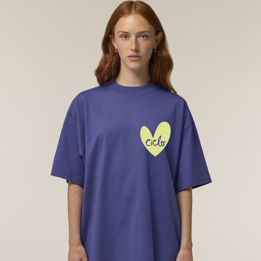Ciclo Heart Tee | Dusk