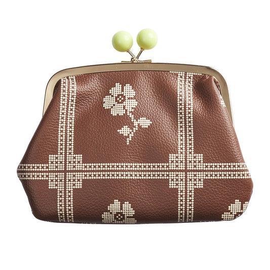 Bonny Large Purse | Umber