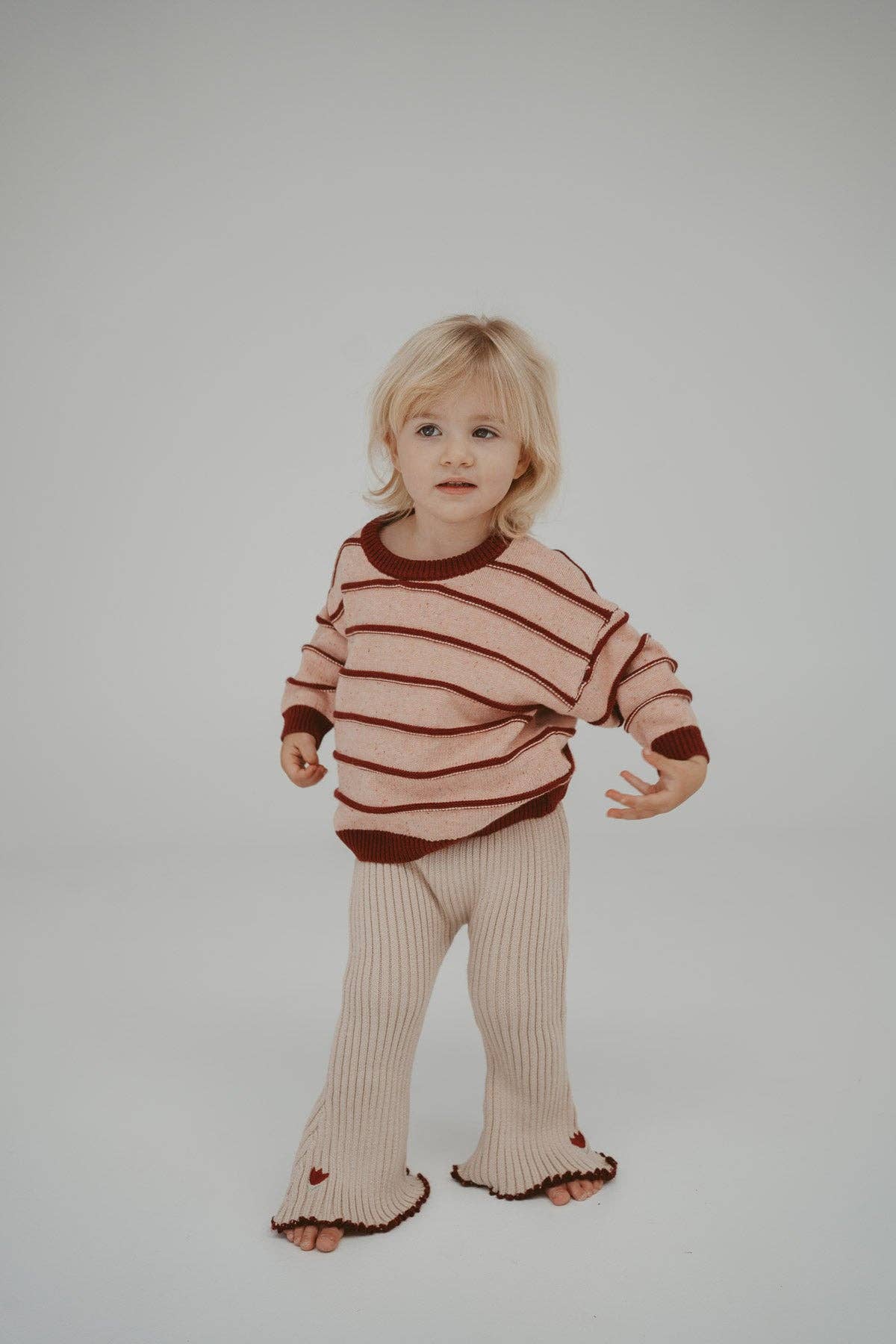 Cotton Knit Bell Pants | Tulip