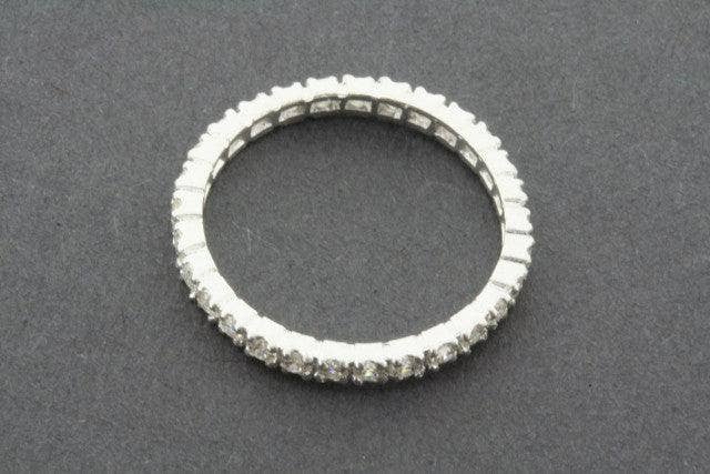 Multi Cubic Zirconia Band