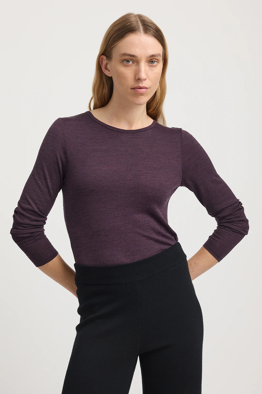 Crew Merino Tee | Sumak