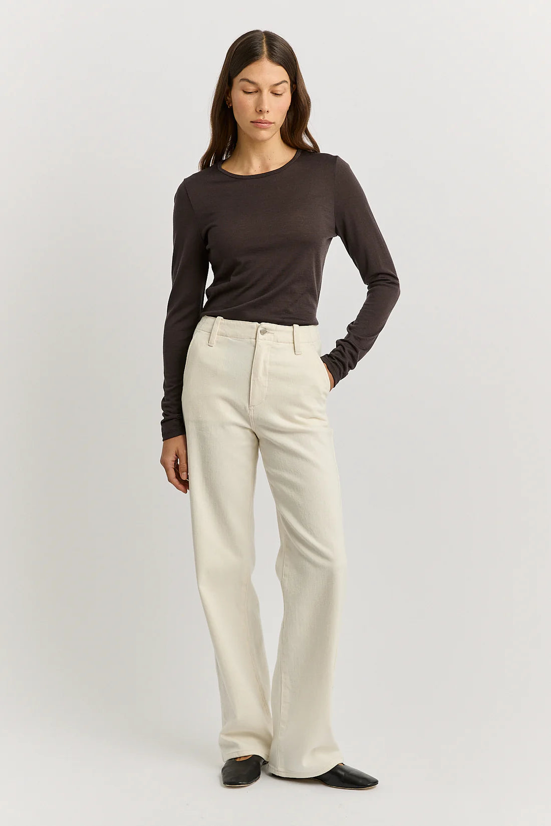 Crew Merino Tee | Date