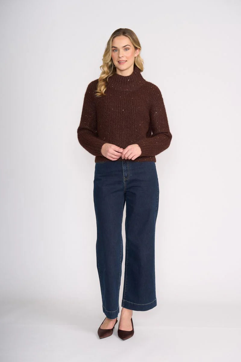 Glow Getter Sweater | Coffee