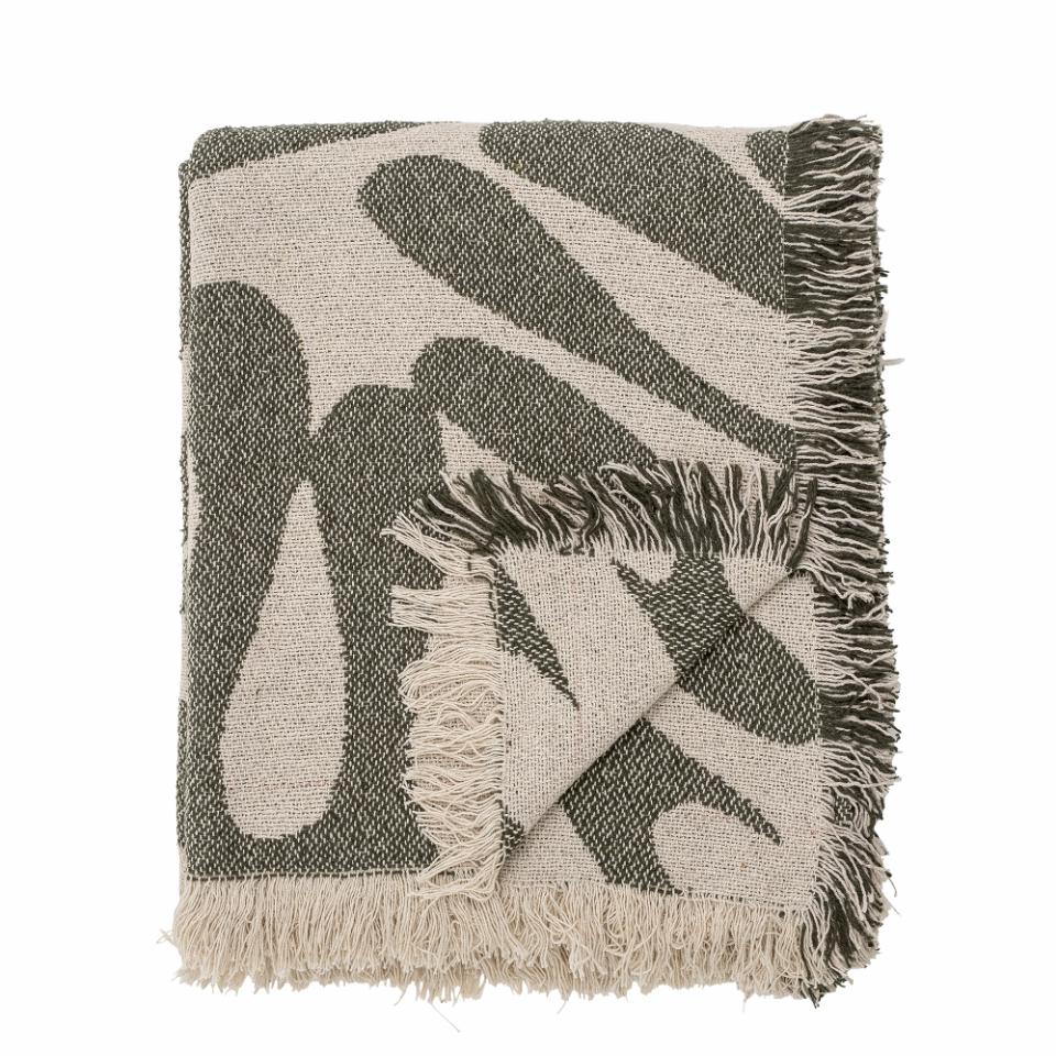Bloomingville Alk Throw | Green