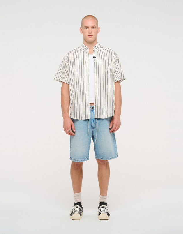 **COMING SOON** Mickey Stripe Shirt | Off White