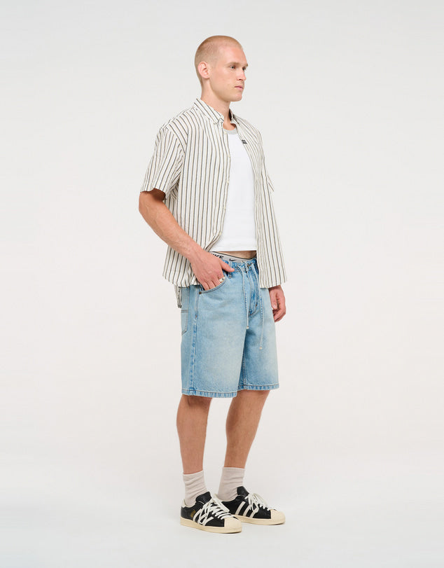 **COMING SOON** Mickey Stripe Shirt | Off White