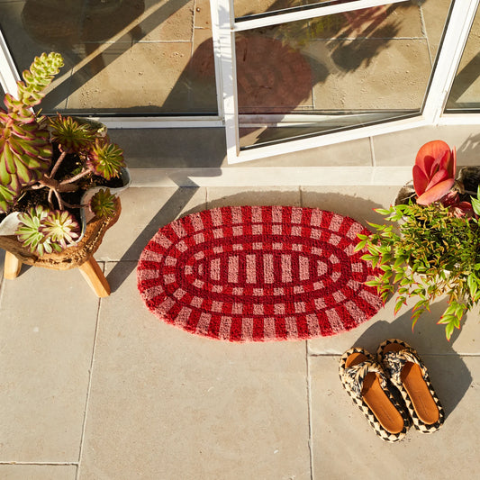 *ARRIVING SOON* Fernanda Door Mat | Hibiscus