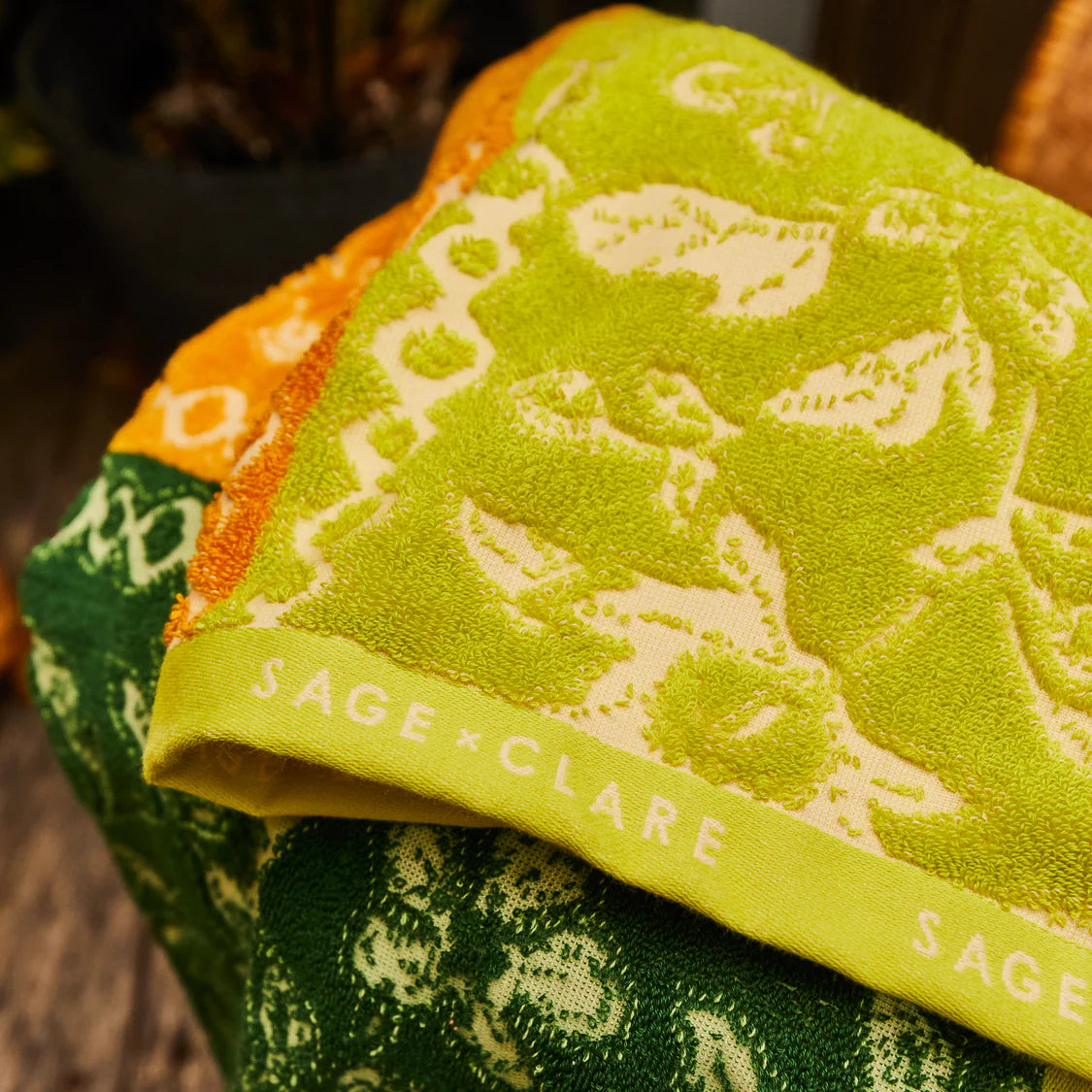 Thea Bath Sheet | Anise