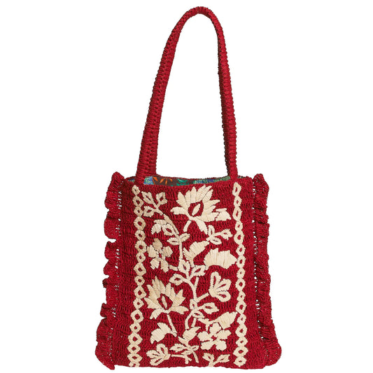 Thea Crochet Tote Bag
