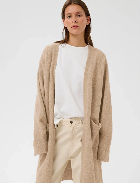 Guniiw Cardigan | Cornstalk Melange