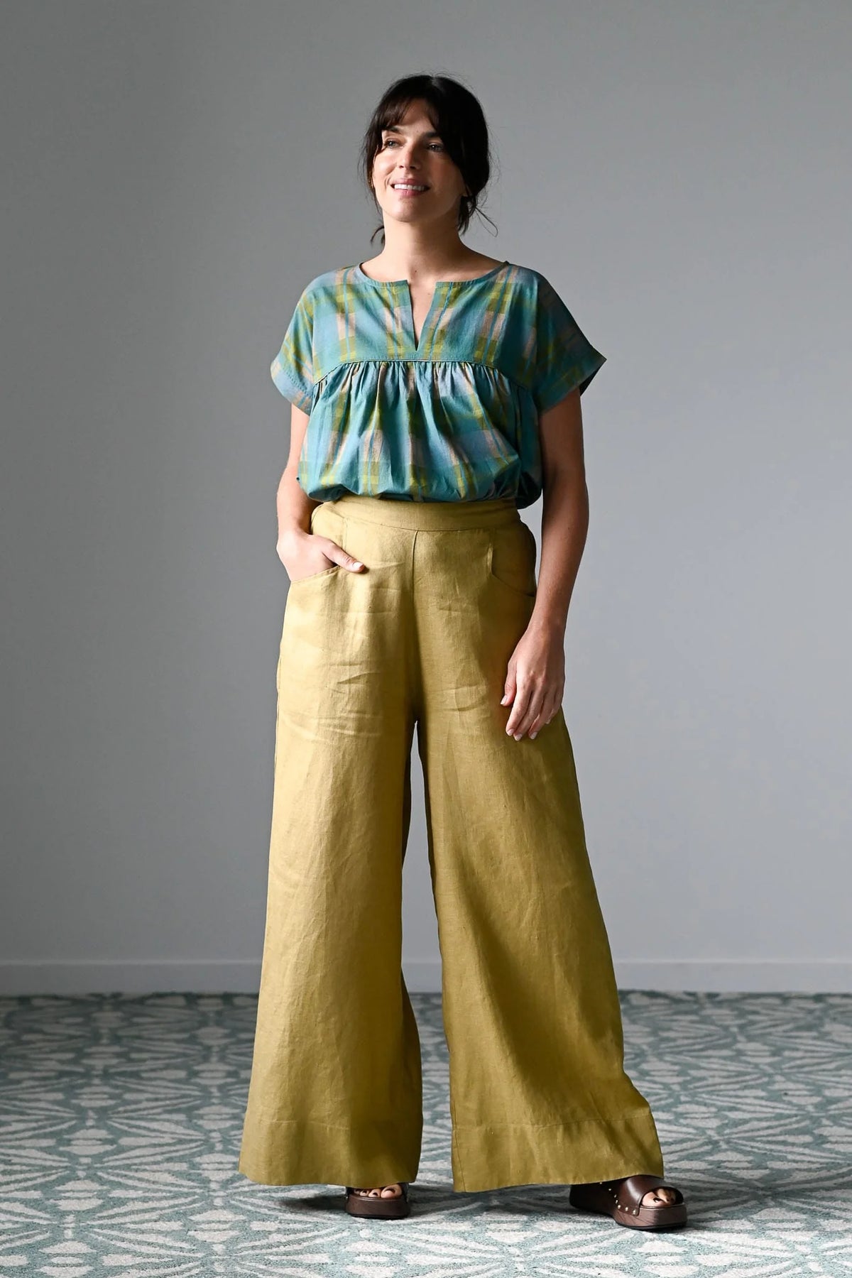 Julia Top | Brushstroke