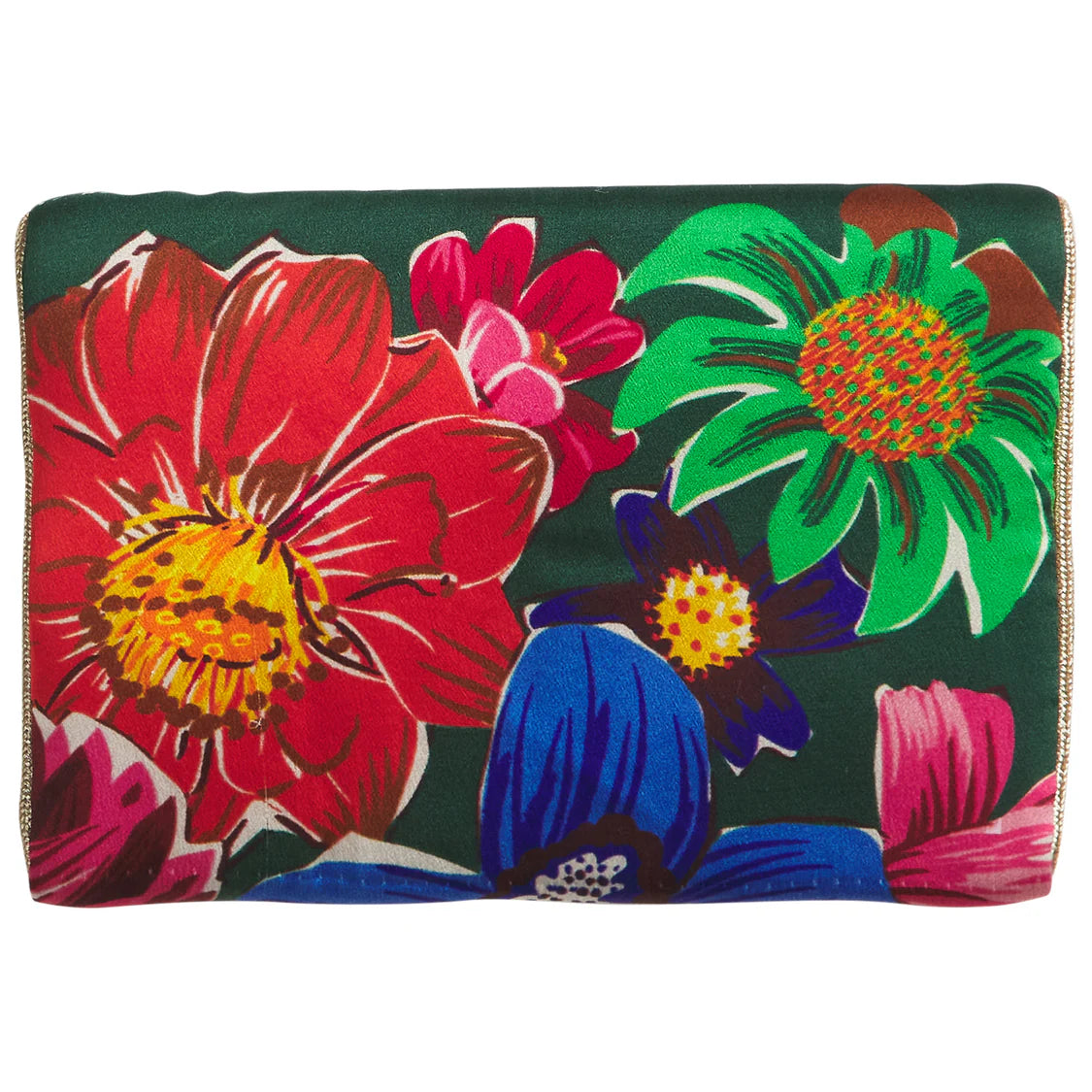 Ines Silk Pouch | Verdant