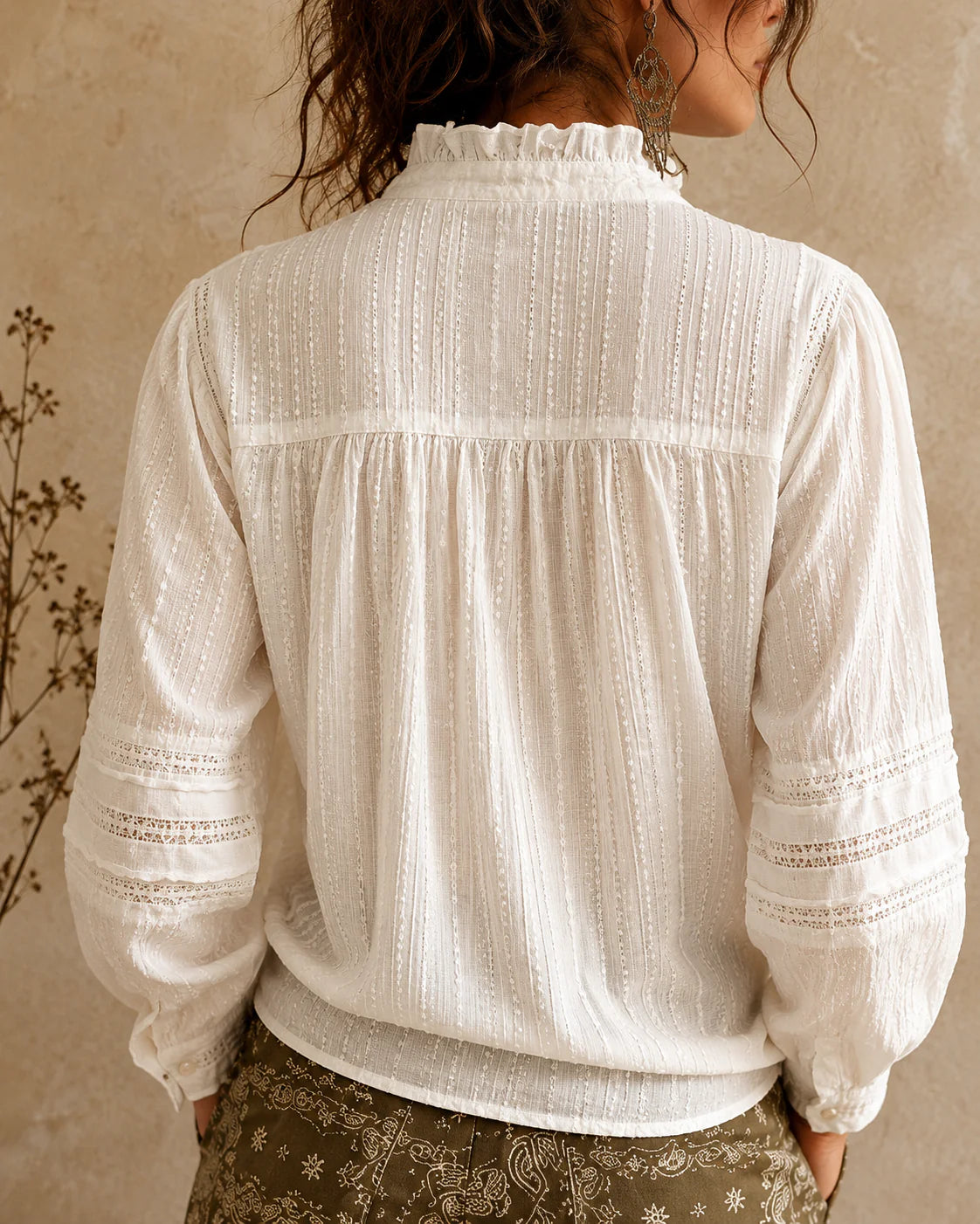Nellie Shirt | White