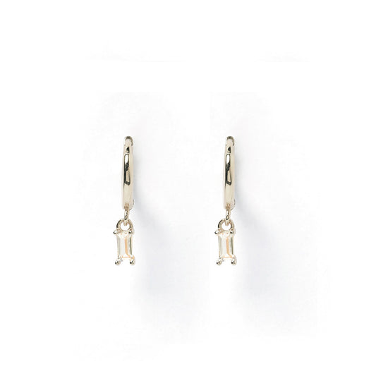 Pip Charm Earrings | Silver