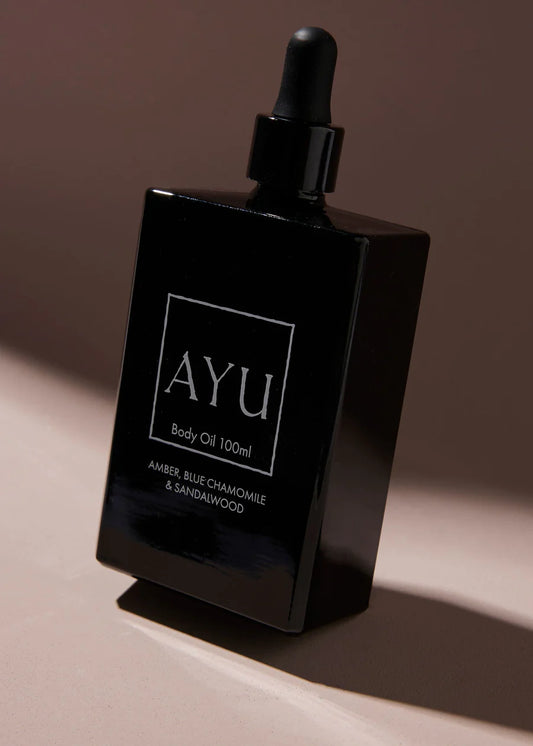 AYU Body Oil | Amber, Blue Chamomile & Sandalwood