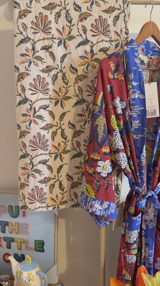 Kantha Cotton Throw