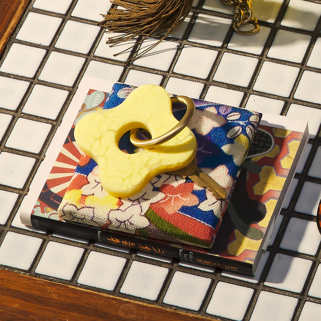 Carla Key Ring | Aspen