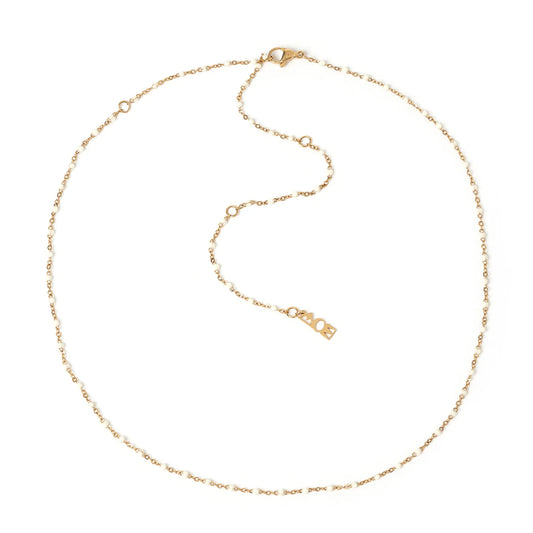 Peggy Necklace | Gold & Enamel
