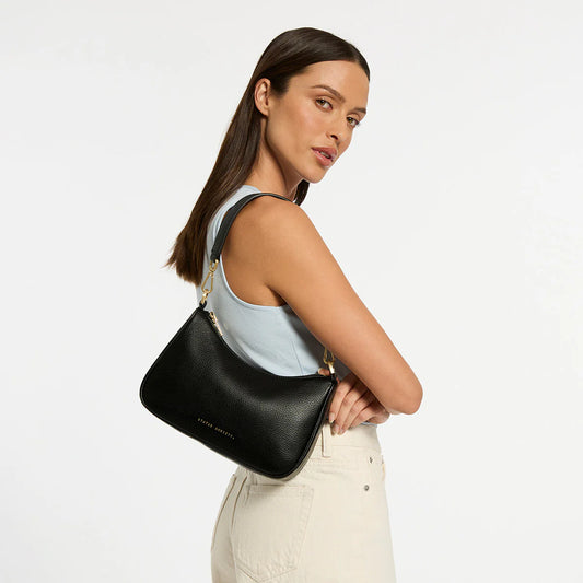 Look Both Ways Bag | Black/Brushed Gold