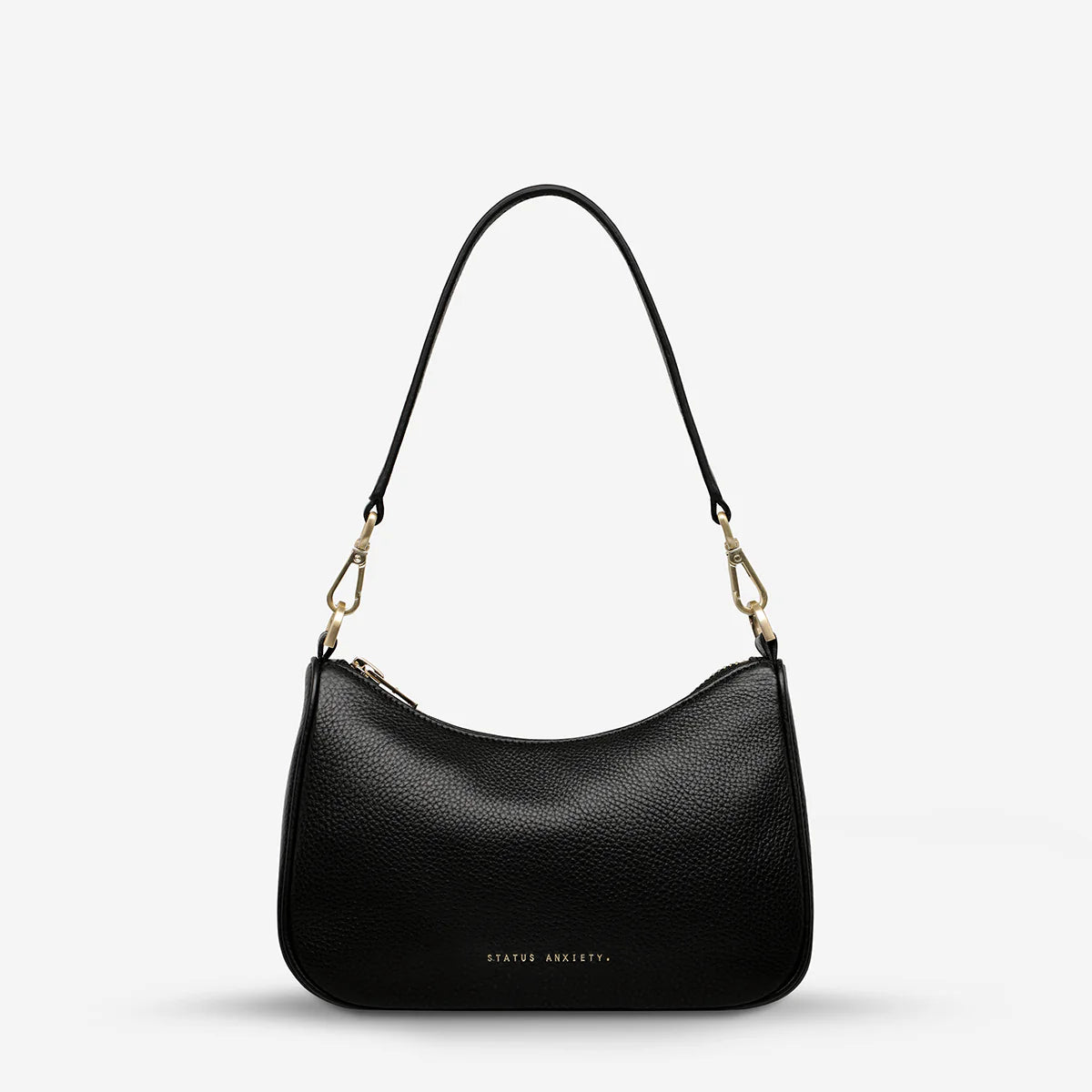 Look Both Ways Bag | Black/Brushed Gold