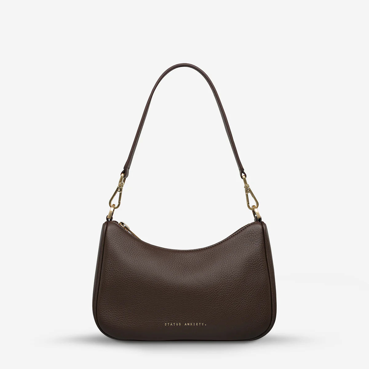 Look Both Ways Bag | Cocoa/Brushed Gold