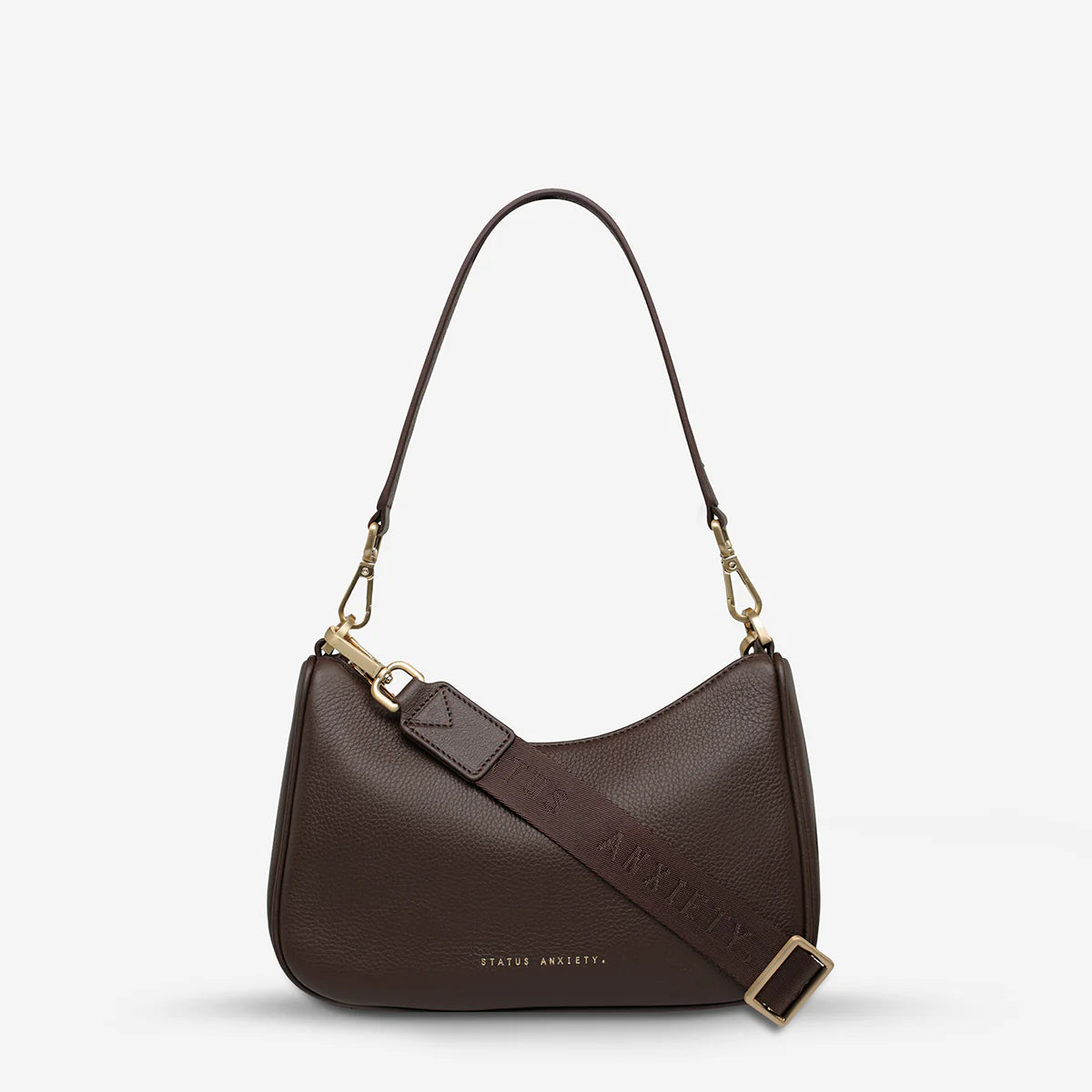 Look Both Ways Bag | Cocoa/Brushed Gold