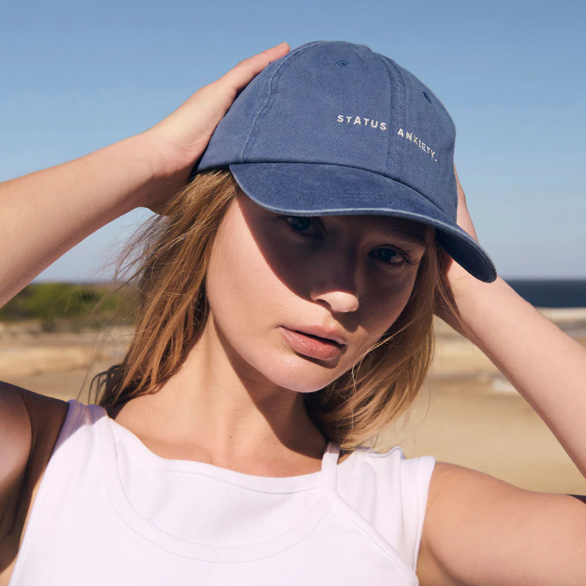 Status Anxiety Cap | French Blue