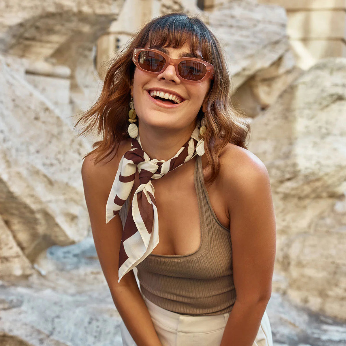 Luna Sunglasses | Rose