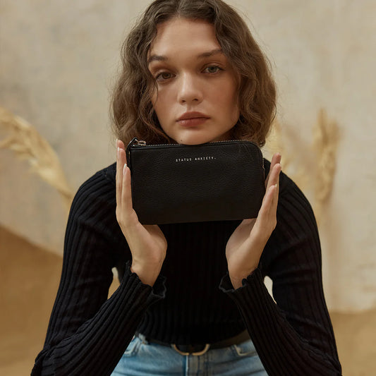 Smoke And Mirrors Wallet | Black