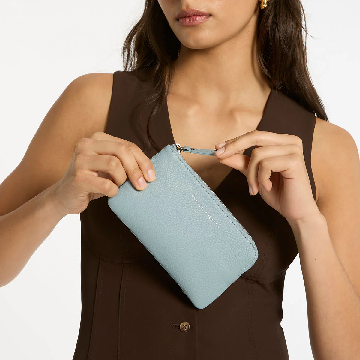 Smoke And Mirrors Wallet | Powder Blue