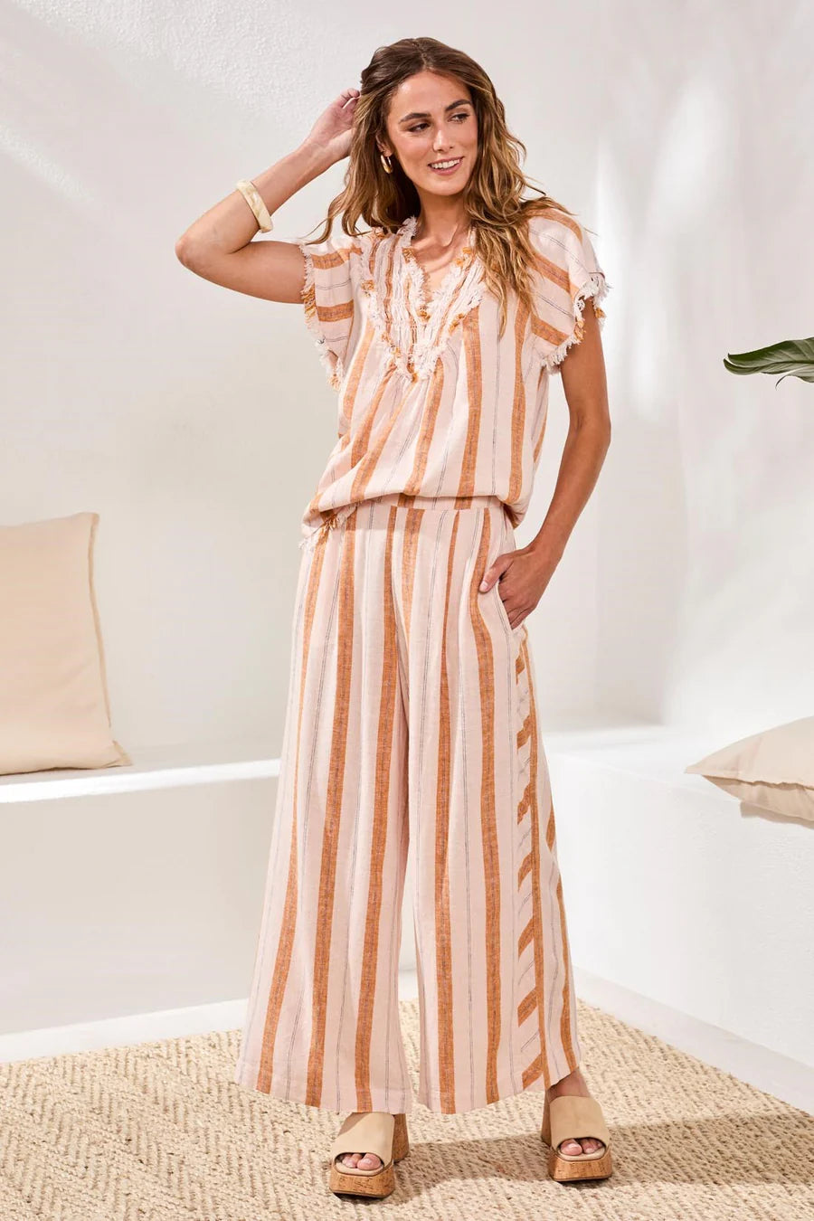 Sahara Flowy Wide-Leg Pants