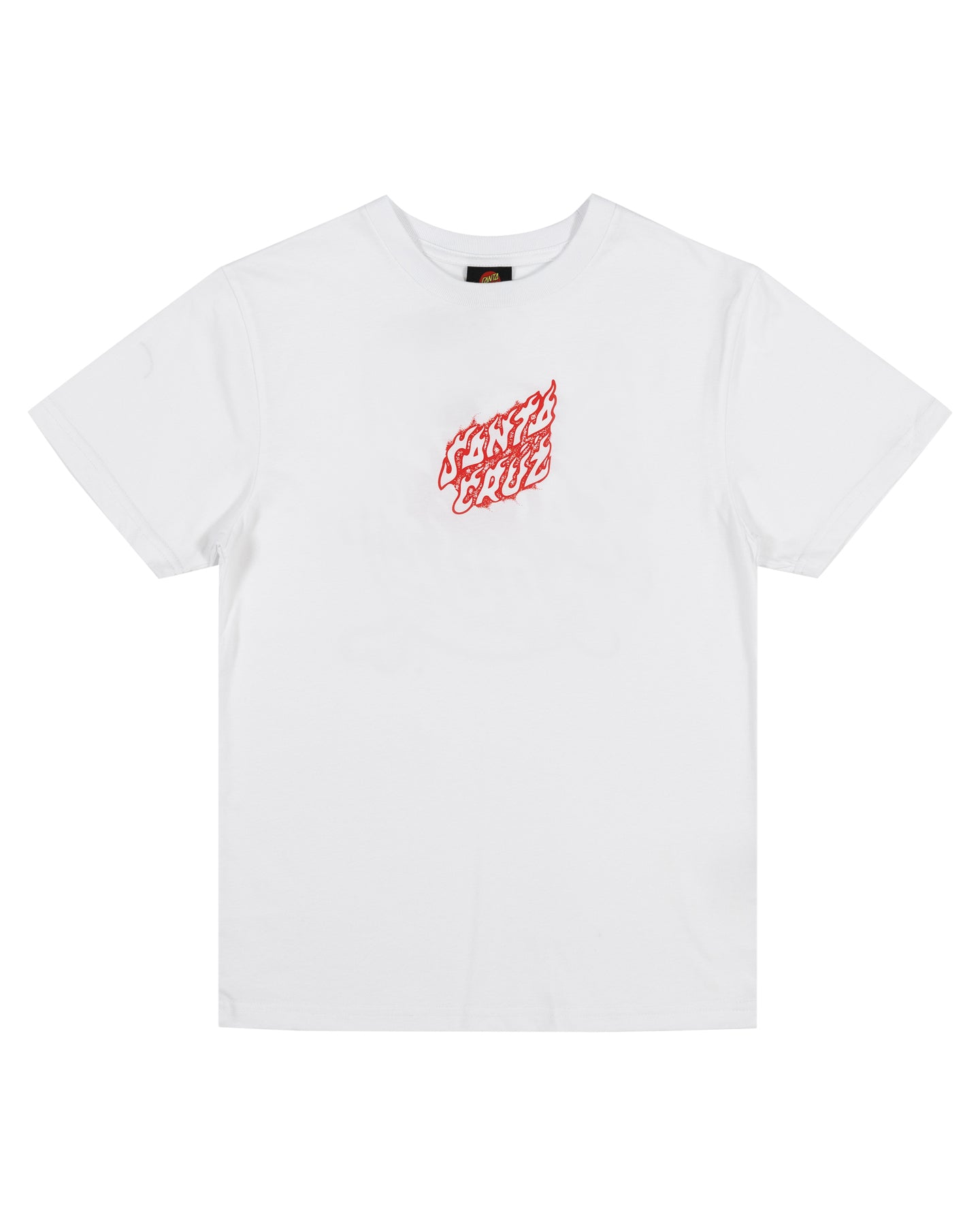 Crossbone Dot Mono Centre Tee | White