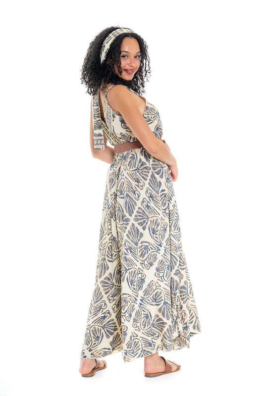 Lapis V Dress