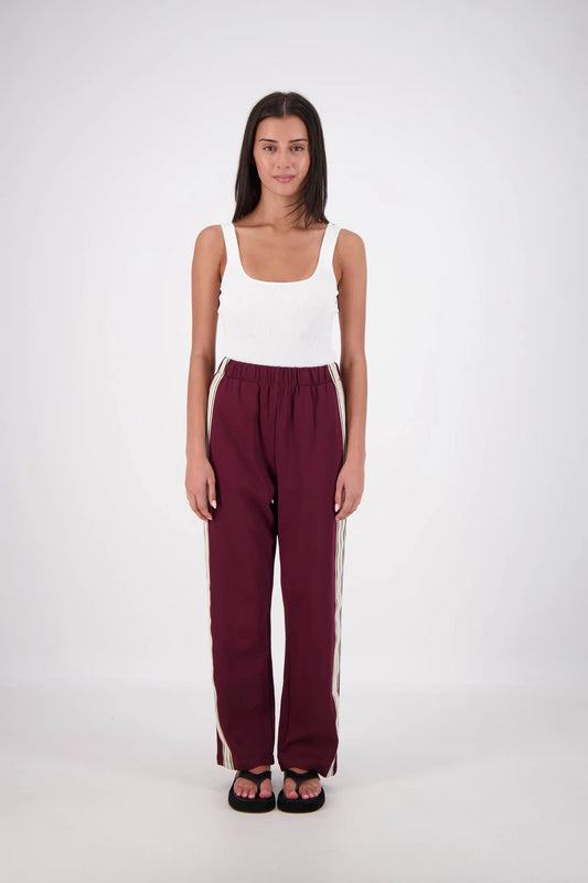 Panarea Track Pant | Plum