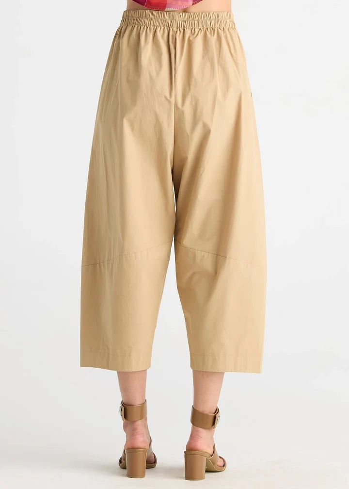 Barrel Leg Pant | Peanut Butter